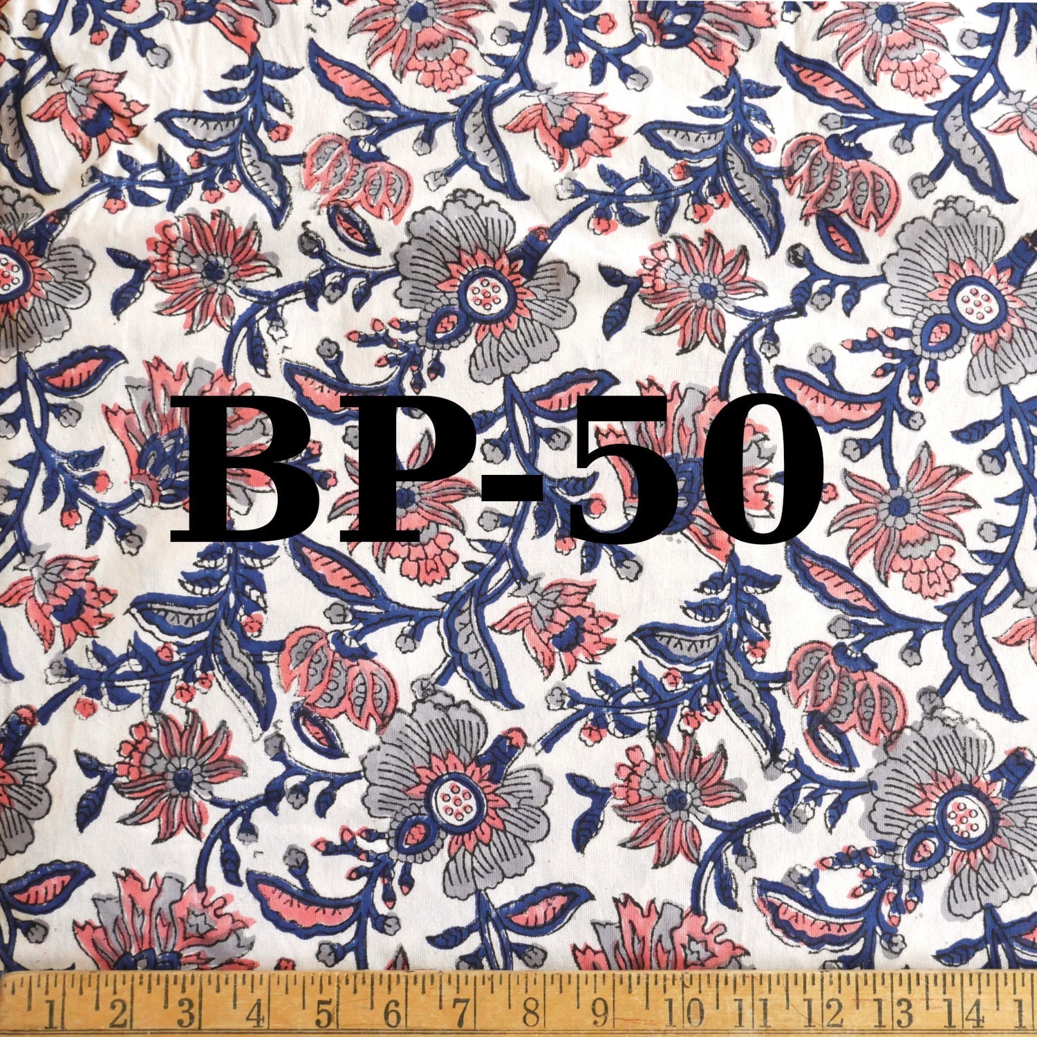 Ladies' Bed Gown in Printed Cotton